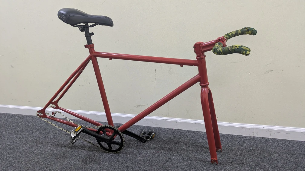 Red 54cm Fixie Bike Bicycle frame
