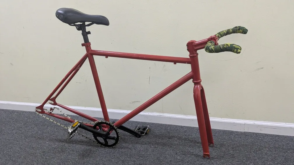 Red 54cm Fixie Bike Bicycle frame