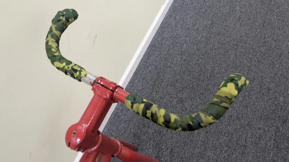 Red 54cm Fixie Bike Bicycle frame image indicator(3)