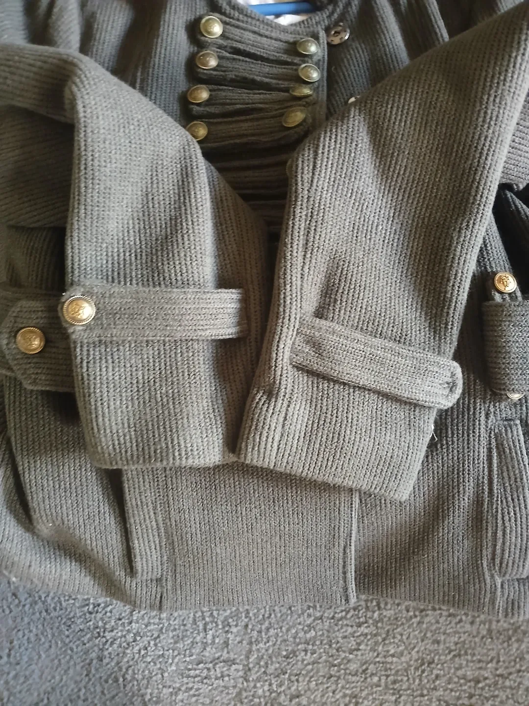 Woman's K. Military Style Jacket - Size L image indicator(5)