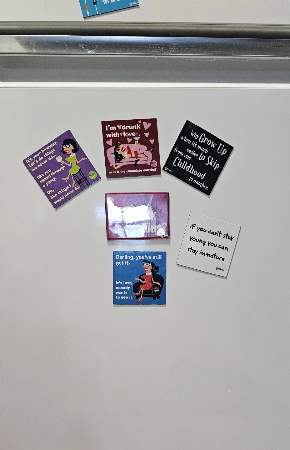 A bunch of Fridge Magnets - Assorted Funny Designs
