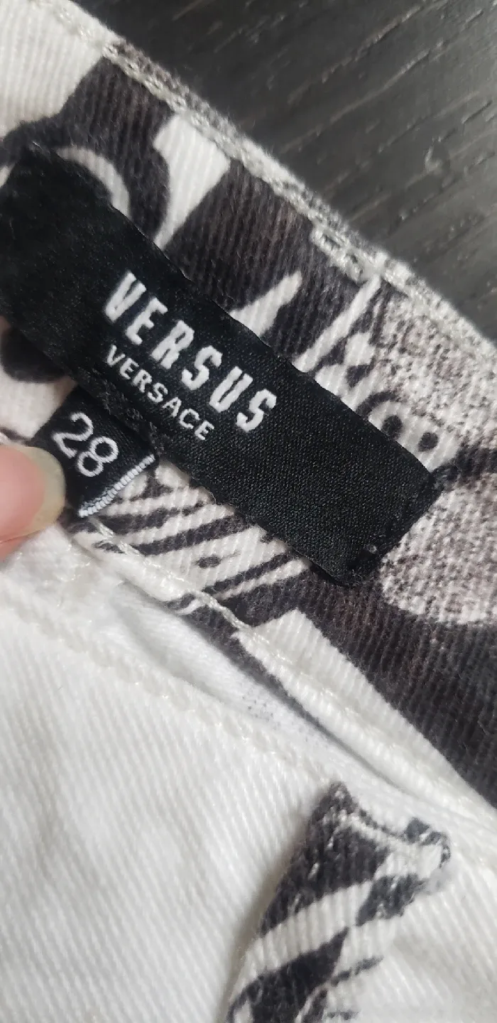 Versace Versus Monochrome Print Jeans image indicator(4)