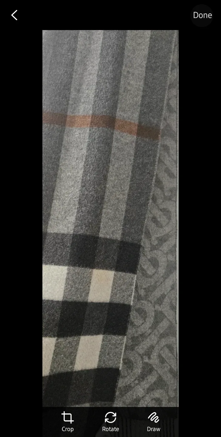 Burberry Scarf 100% Cashmere image indicator(5)