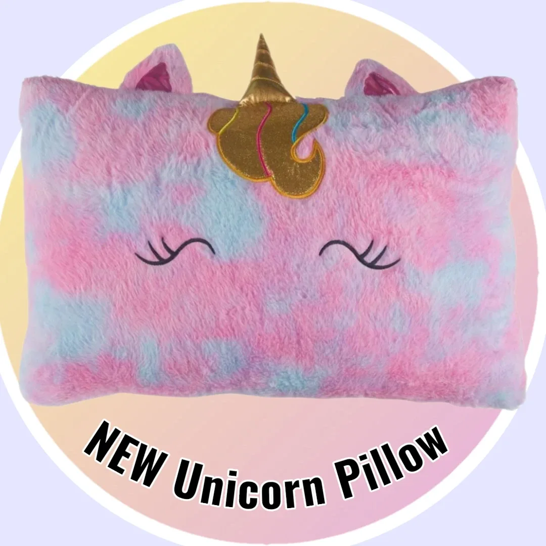 🥕 NEW Magical Plush Unicorn Pillow image indicator(3)