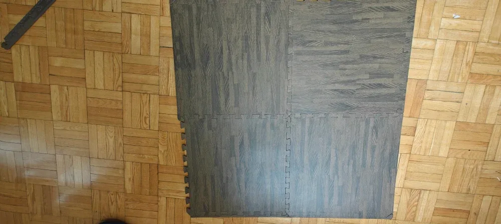 Wood Grain Interlocking Foam Floor mat image indicator(5)