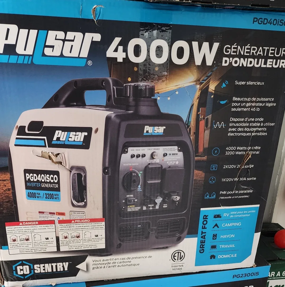 Pulsar PGD40iSCO 4000W Inverter Generator