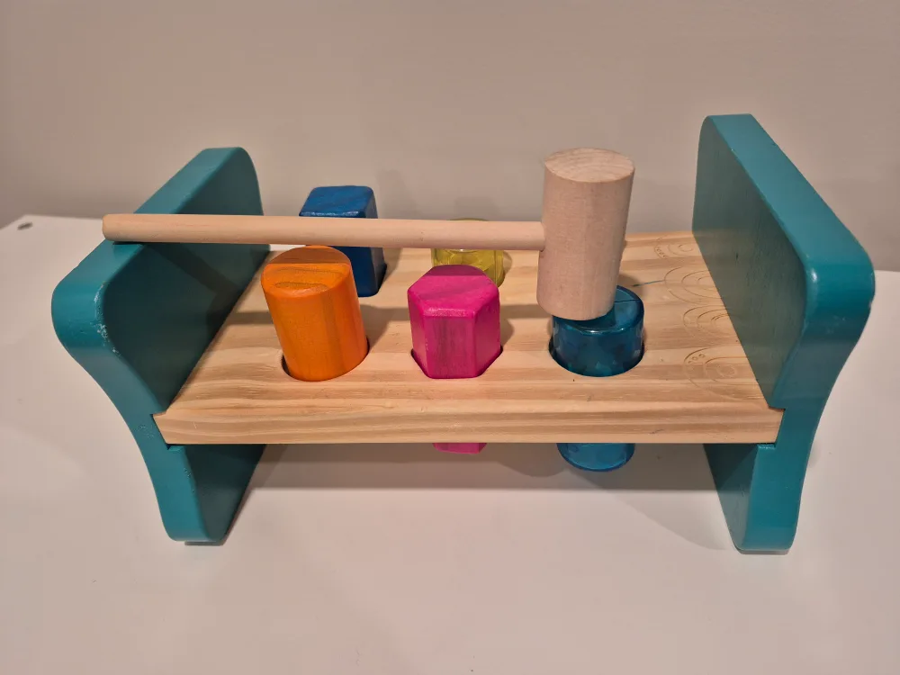 B. Crafted with Love Hammering Toy image indicator(2)