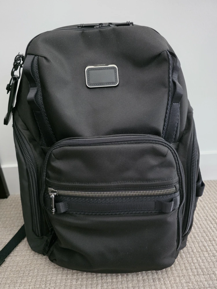 TUMI Alpha Bravo Navigation Black Backpack