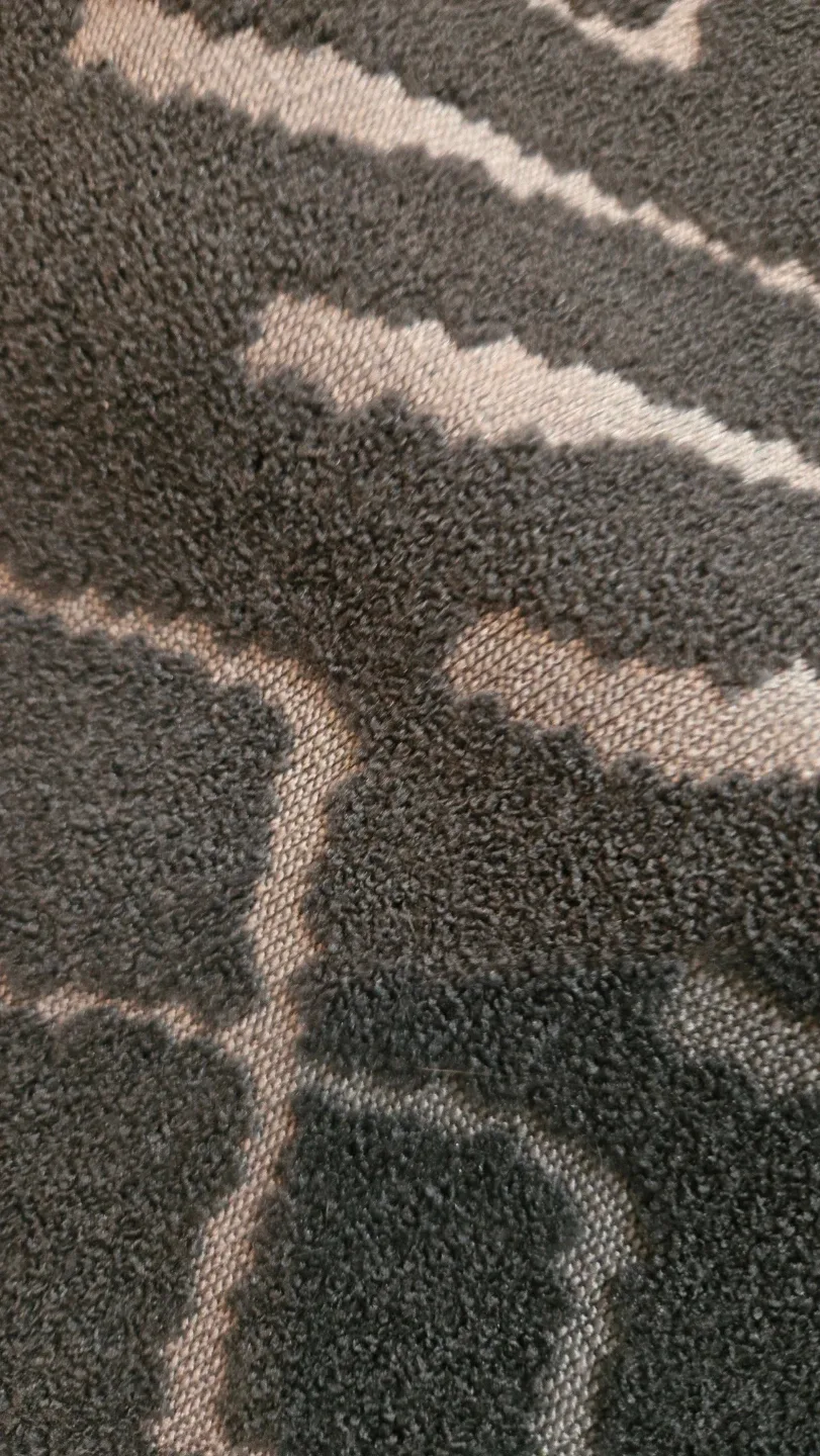 Stylish Grey Patterned Throw Blanket image indicator(3)