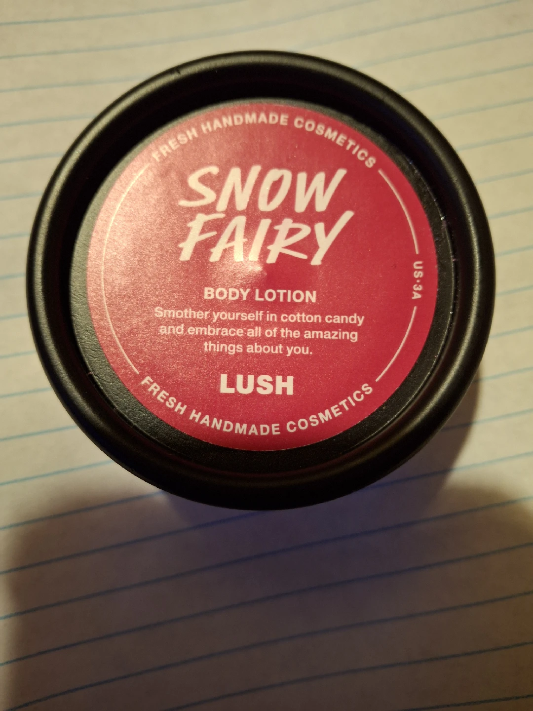 Lush Snow Fairy Body Lotion
