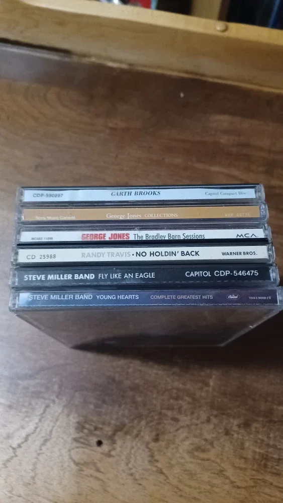 Mixed CDs: Garth Brooks, George Jones & more