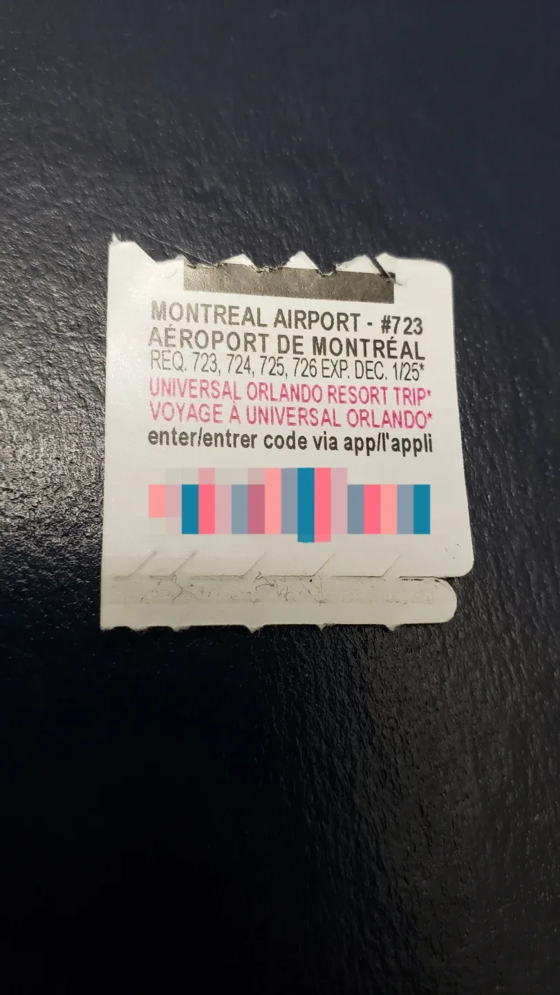 Monopoly McDonald's 723 Montreal Airport Piece
