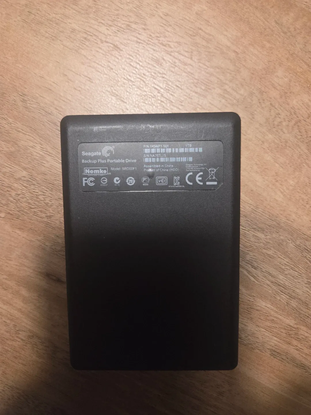 Seagate Backup Plus Portable Drive 1TB image indicator(2)