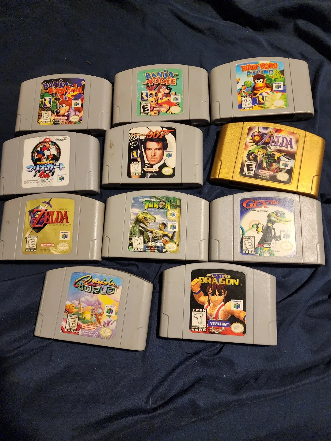 Nintendo Game Lot: SNES, N64, GameCube, Wii U image indicator(5)