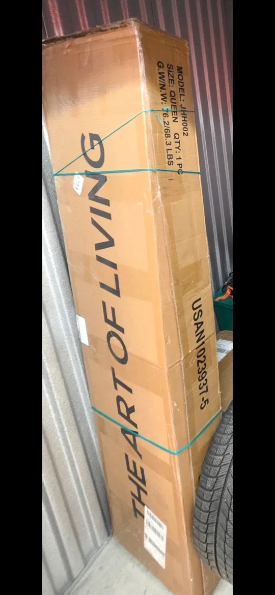 Queen Metal Platform Bed Frame - used disassembled image indicator(2)