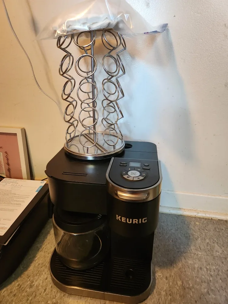 PROGRAMMABLE DIGITAL DUAL KEURIG WITH XL CAROUSEL image indicator(2)