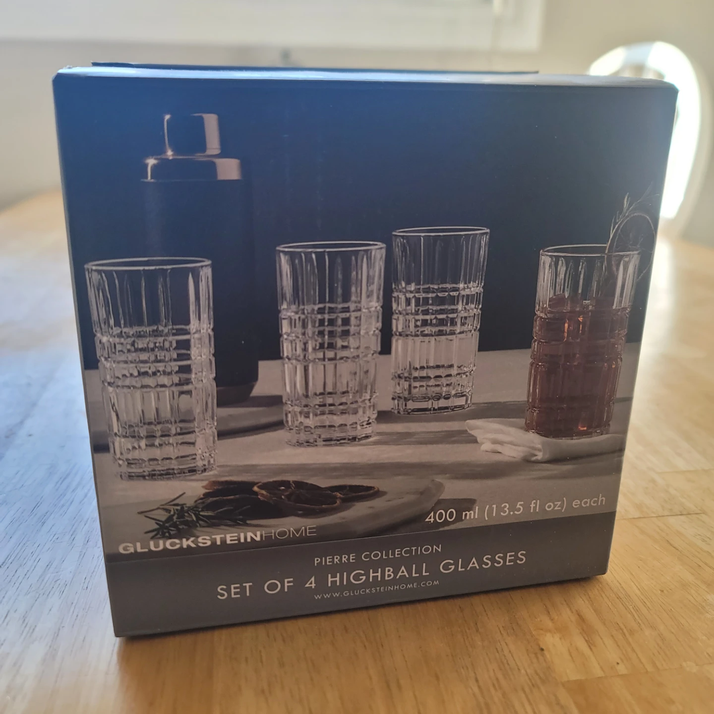 GlucksteinHome Pierre Highball Glasses - Set of 4 - photo 3
