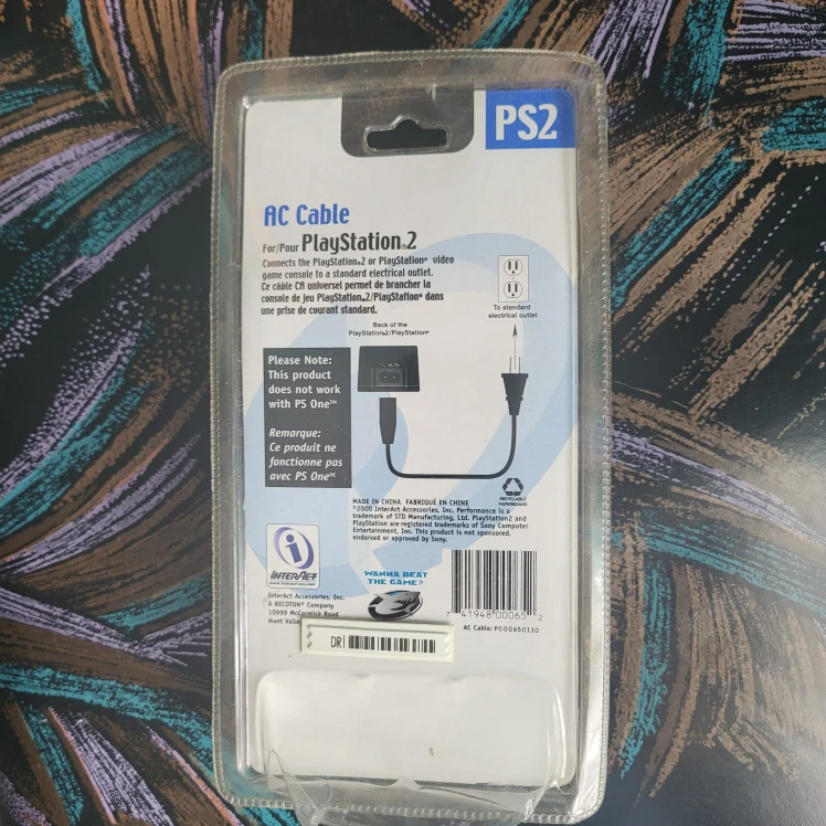 PlayStation 2 AC Cable - Brand New! - photo 2