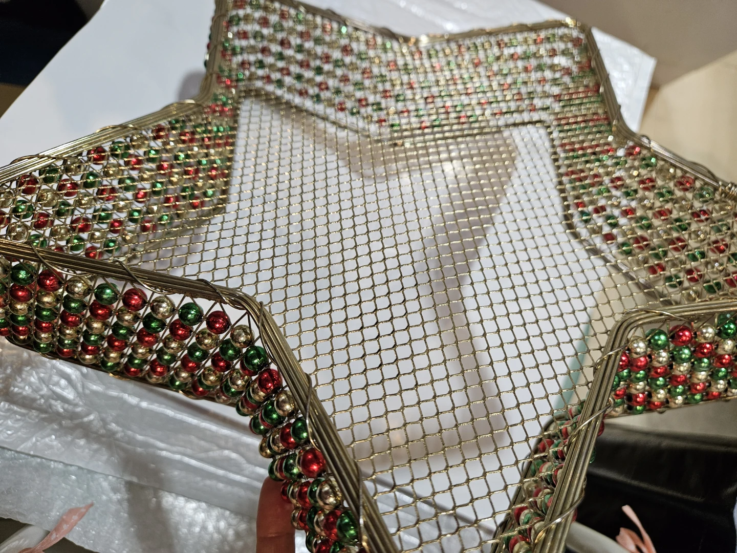 Star Shaped Christmas Ornament Tray - photo 3