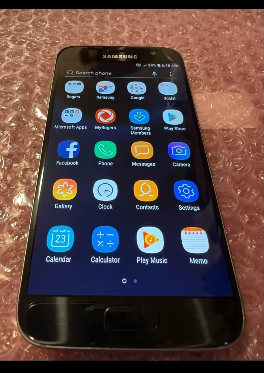 Samsung Galaxy S7 32gb storage. Unlocked & Clean image indicator(10)