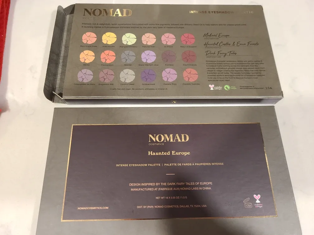 Nomad Haunted Europe Eyeshadow Palette image indicator(7)