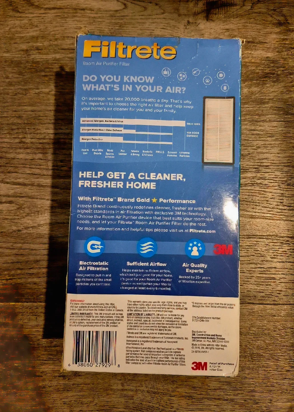 Filtrete Room Air Purifier Replacement Filter 2-Pack image indicator(3)