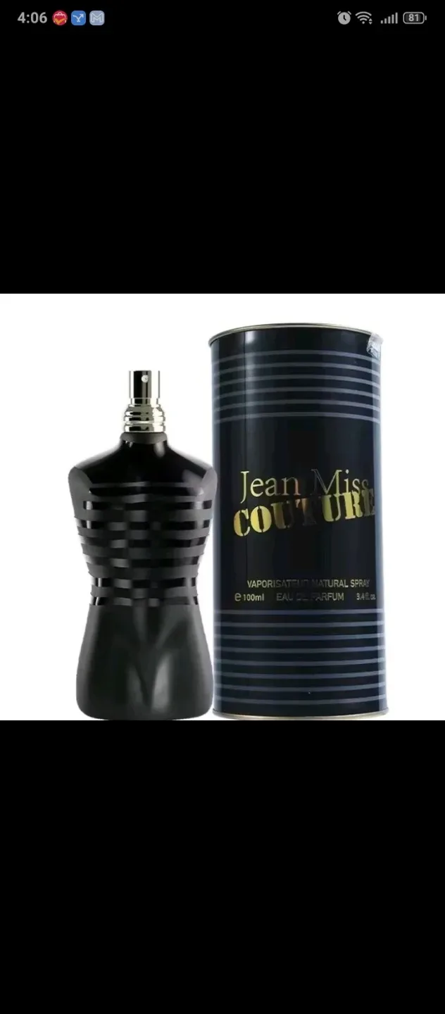 Navy blue Jean Miss Couture 100ml Perfume thumbnail