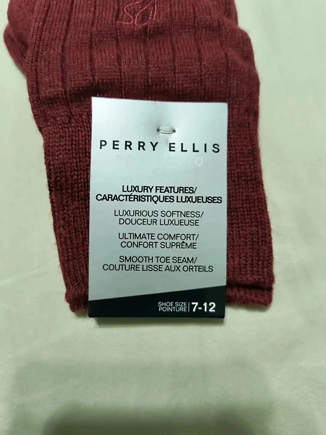 Perry Ellis Portfolio Socks (Size 7-12) image indicator(2)