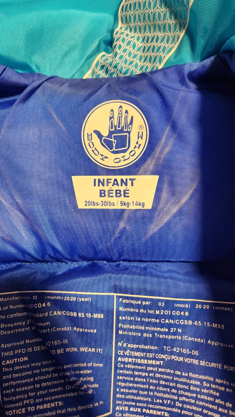 Body Glove Infant Life Jacket (20-30lbs) - photo 2