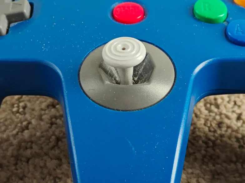 NUS-005 - OEM N64 Controller for Console - Nintendo 64 Blue image indicator(5)