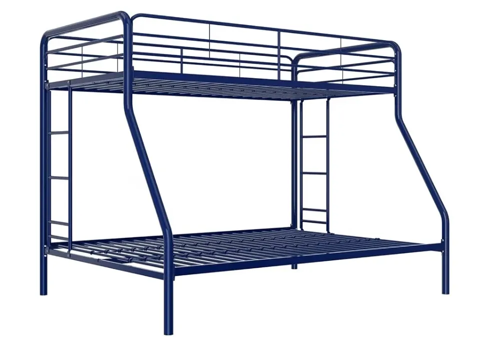 Bunk Bed Frame - Blue Metal