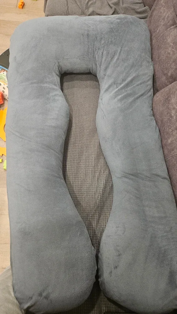 Grey Full Body Pregnancy Pillow
