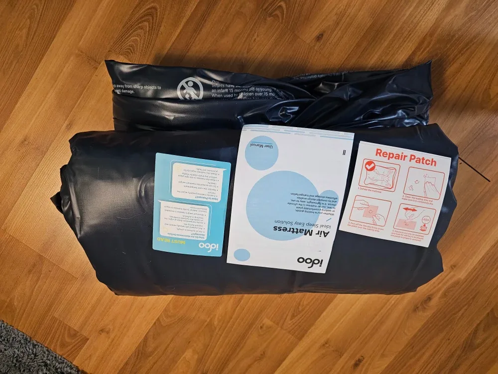 Queen Size Air Mattress with Built-in Pump image indicator(5)