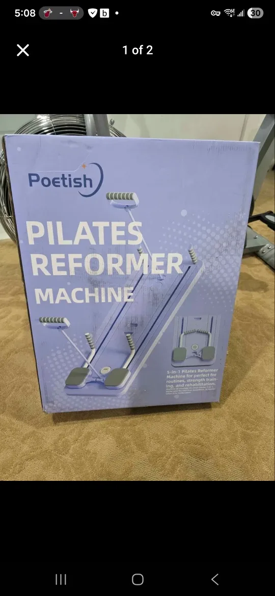 Poetish Pilates Reformer Machine - Purple