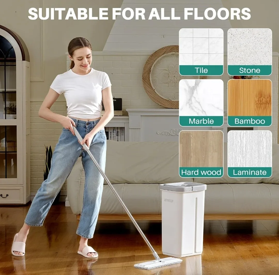 JOYMOOP Grey Mop Pad - Super Absorbent