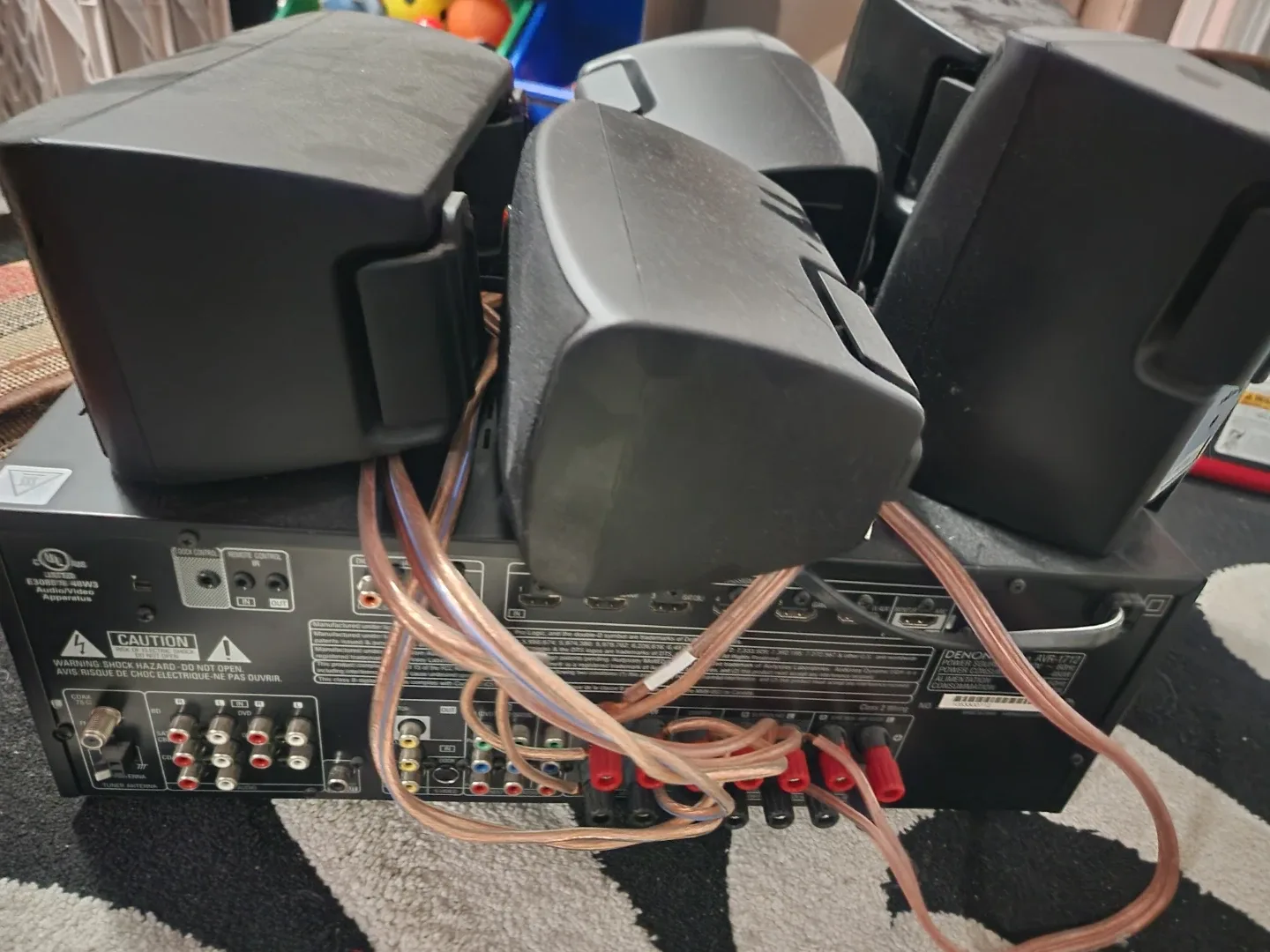 Polk Audio RM6750 Powered Subwoofer and reciever image indicator(2)