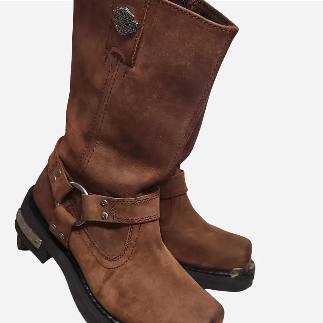 [BRAND NEW] Harley-Davidson Motorcycle Boots image indicator(2)