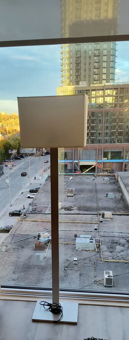 Tomelilla Modern Floor Lamp with Square Shade image indicator(2)