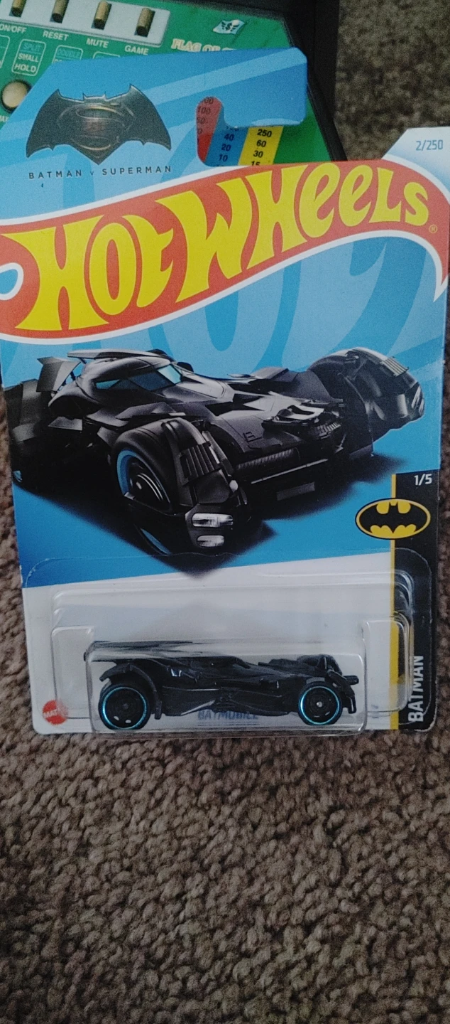 Hot Wheels Batman v Superman Batmobile 2/250