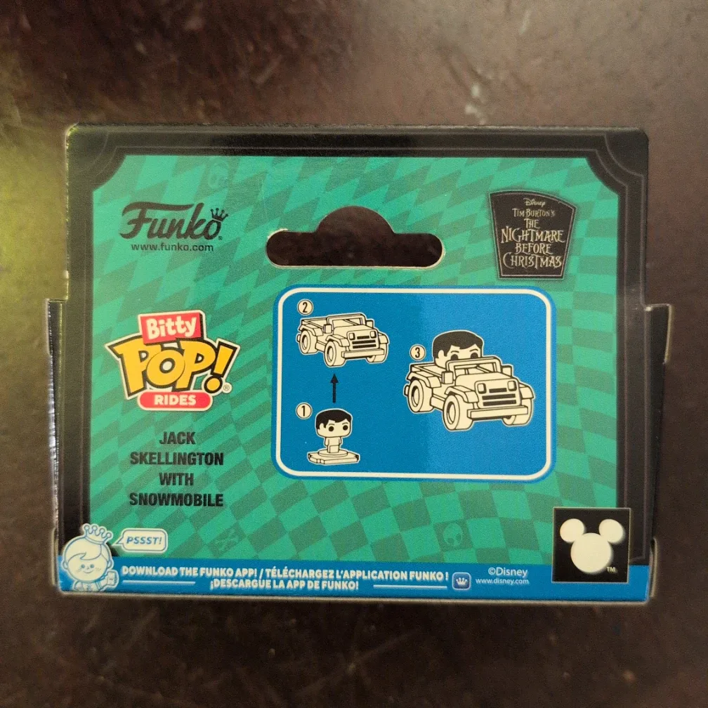 Funko Bitty Pop! Jack Skellington with Snowmobile image indicator(2)