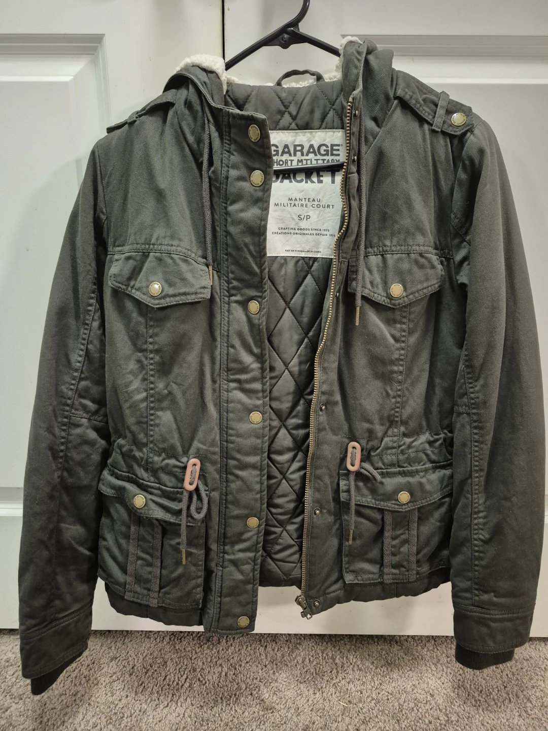 Garage Short Military Jacket - Size S/P