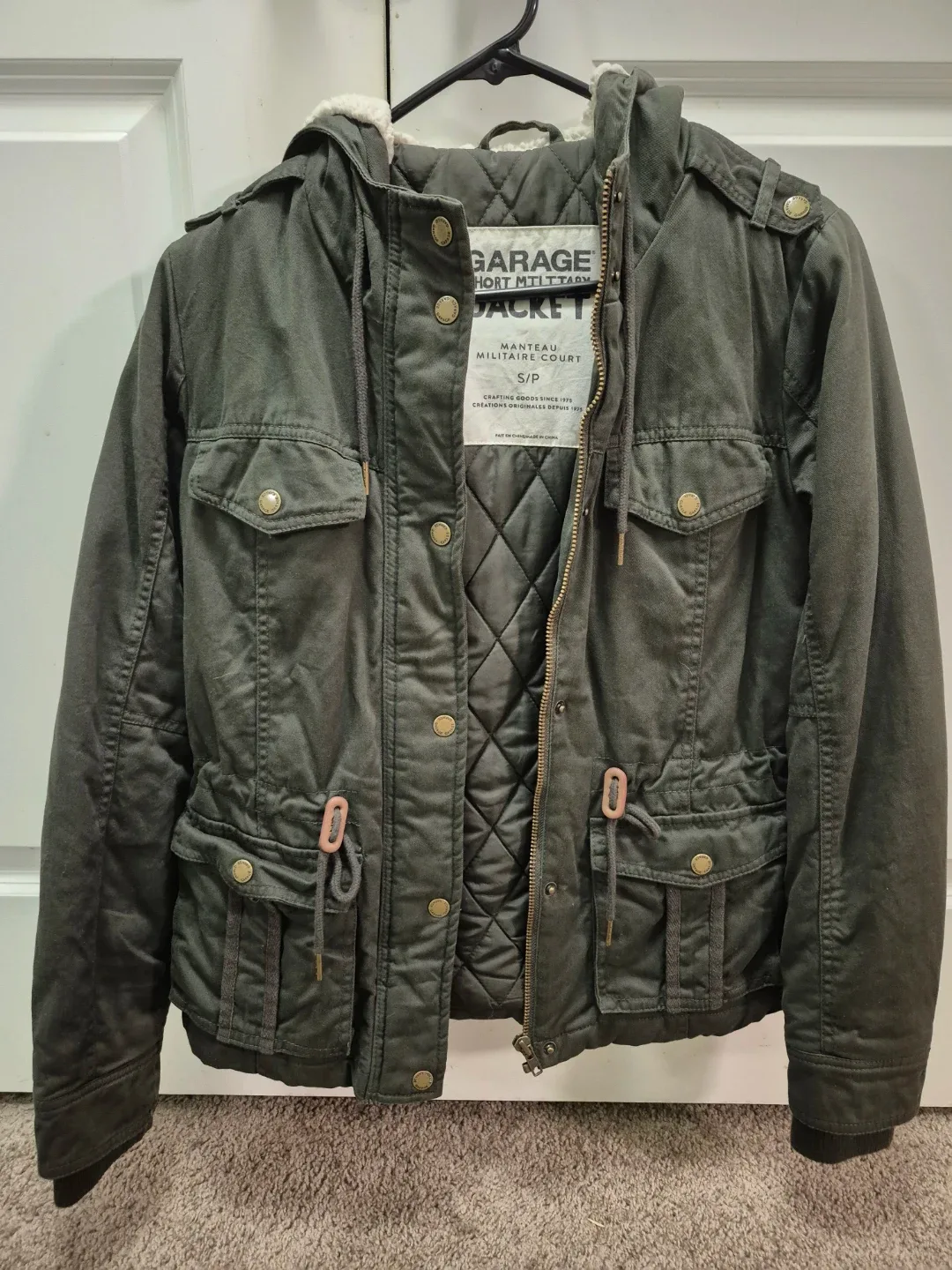 Garage Short Military Jacket - Size S/P