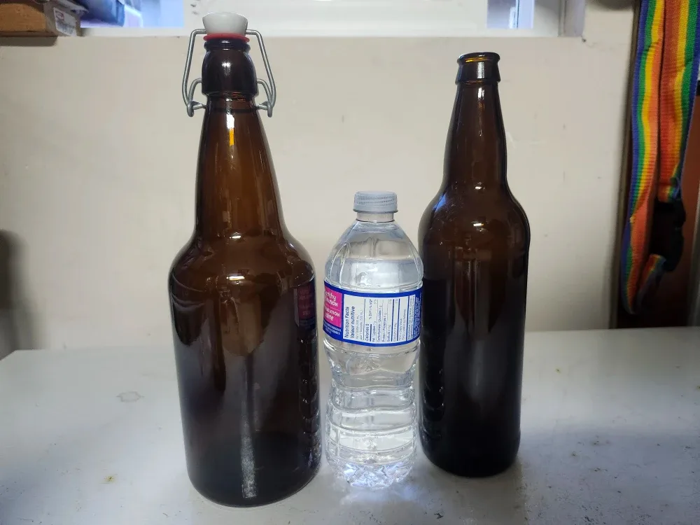 Home Brewing Bottles - Brown Glass