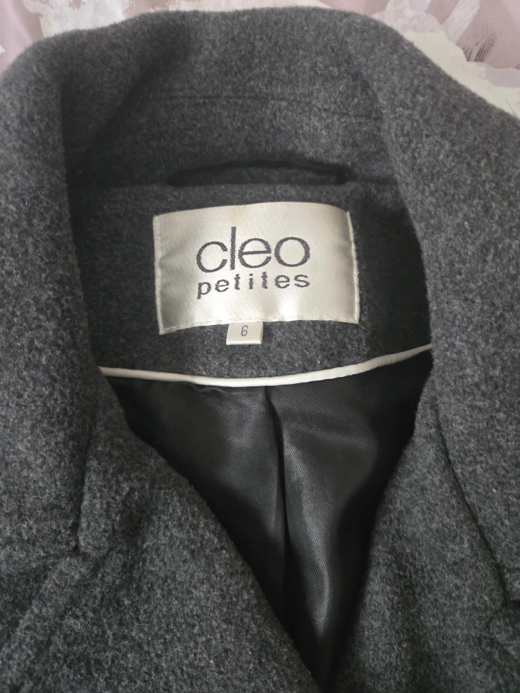 Cleo Petites Grey Coat - Size 6 - photo 2