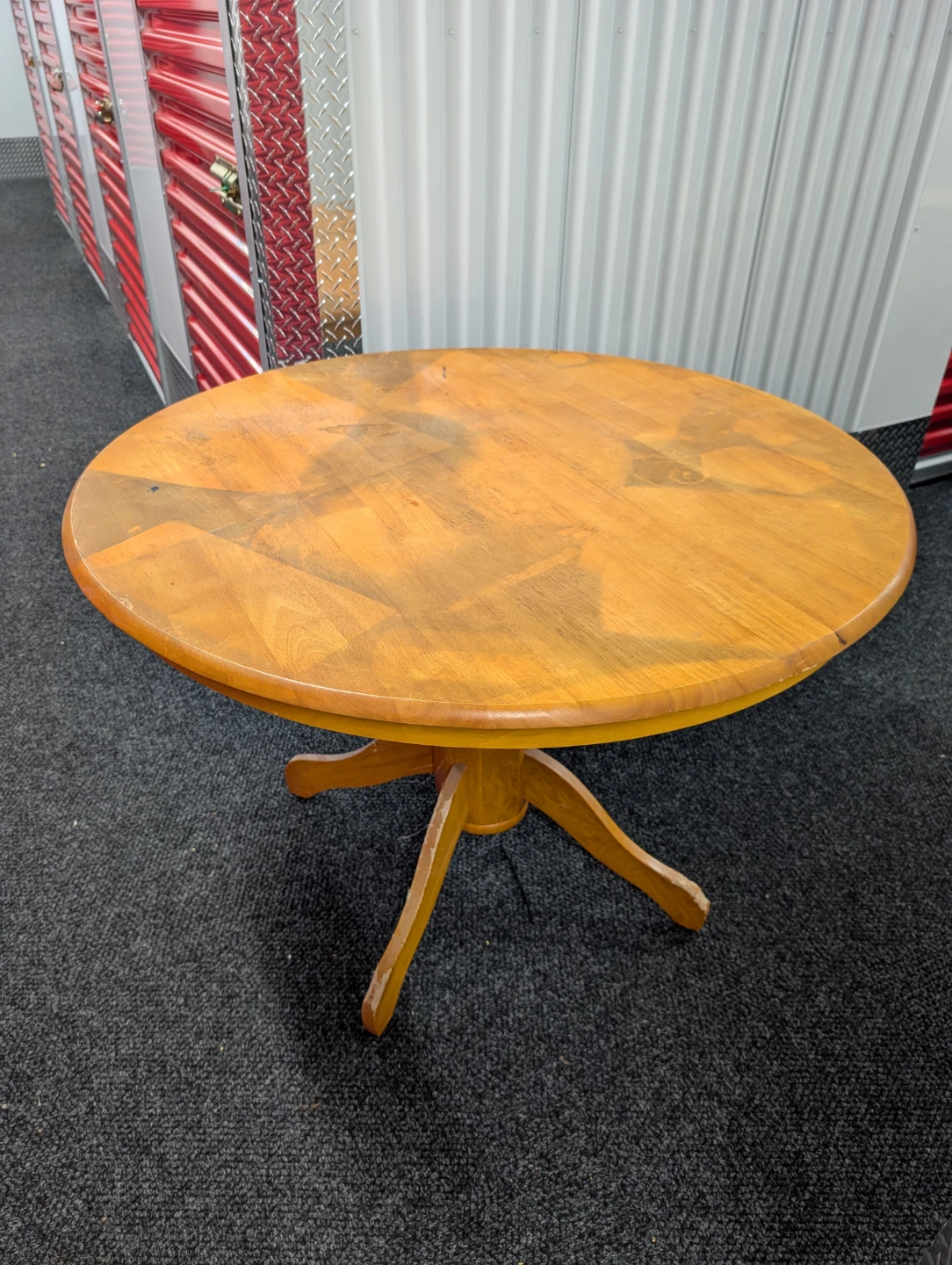 Round Wooden Dining Table