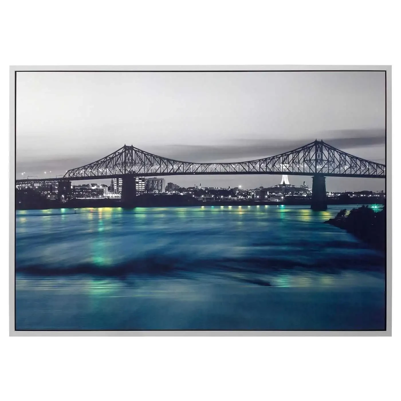 Montreal Bridge Framed Wall Art
