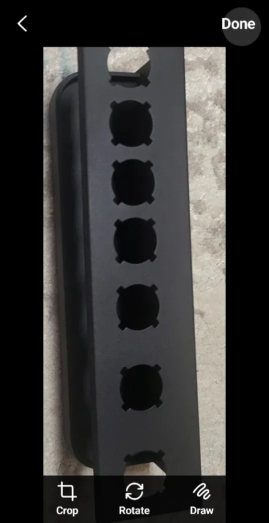 BRAND NEW Wall Mounted Holder for Dyson Airwrap - Black image indicator(5)