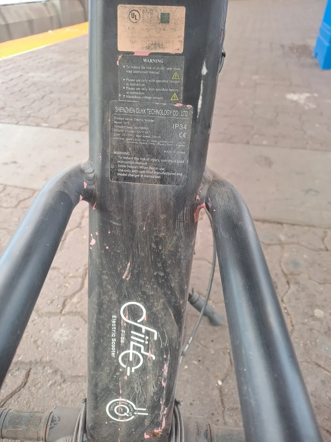 Fiido Q1S Electric Scooter fully working image indicator(5)