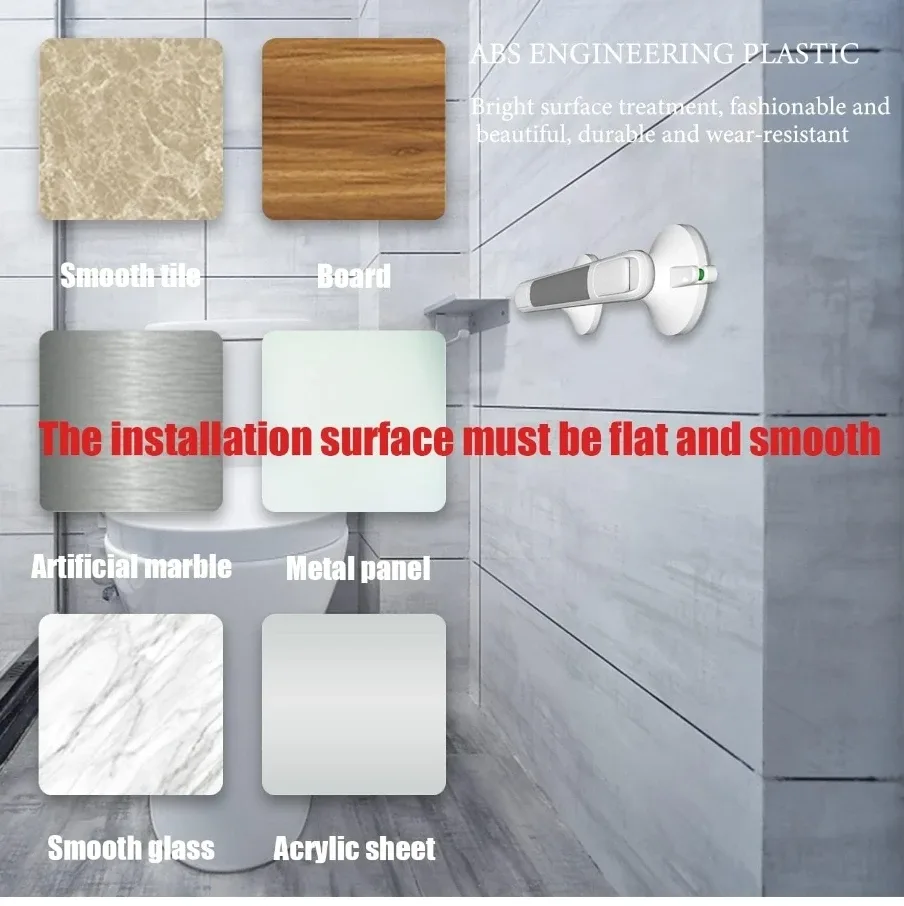 LORESJOY Suction Shower Grab Bar - New in Box! image indicator(6)