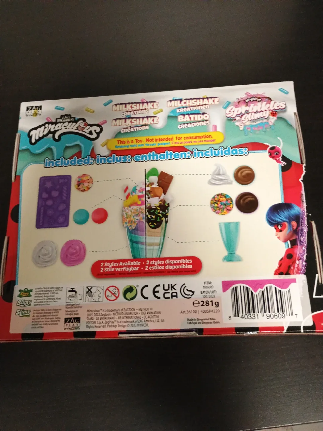 Miraculous Milkshake Creations Slime Kit - New image indicator(2)